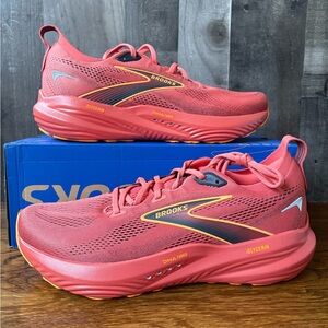 Brooks Glycerin 22 Burnt Sienna/Orange Running Shoes Mens Size 110445 1D 637